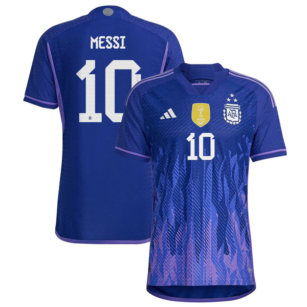 3 Estrellas Authentic Camiseta Argentina 1ª Messi 2022-2023